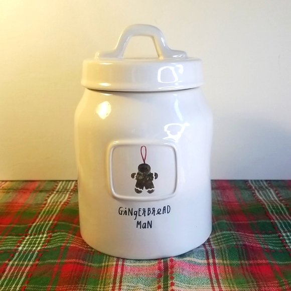 Rae Dunn Holiday Rae Dunn Gingerbread Man Canister Poshmark